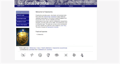 Desktop Screenshot of fossilworks.org